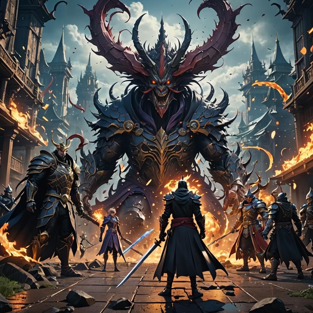 Anime Villain Showdown  by @Dragontinkerluv