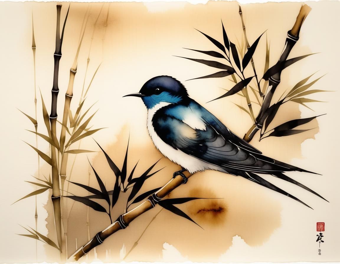 Swallow  by @Teringette