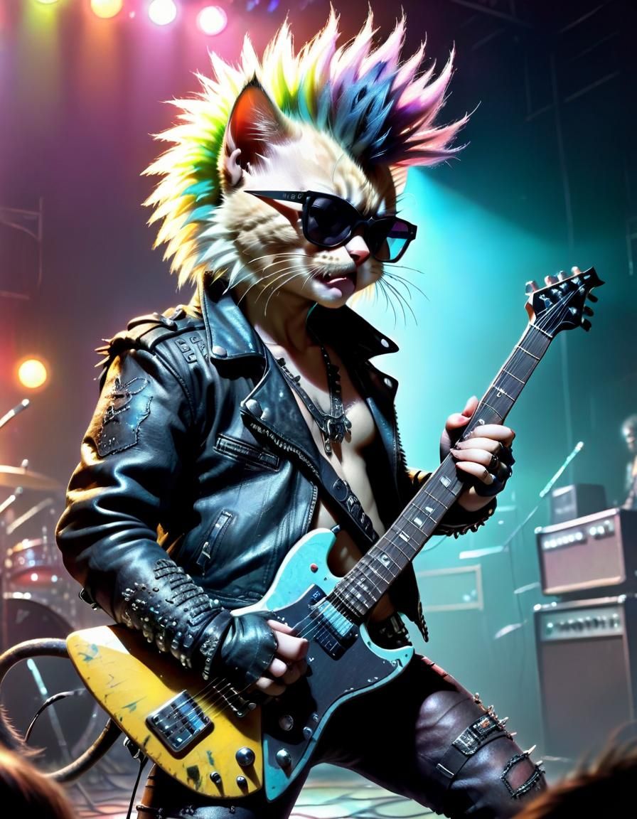 Feline punk rock