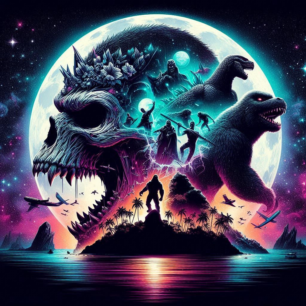 Godzilla & King Kong Double Exposure