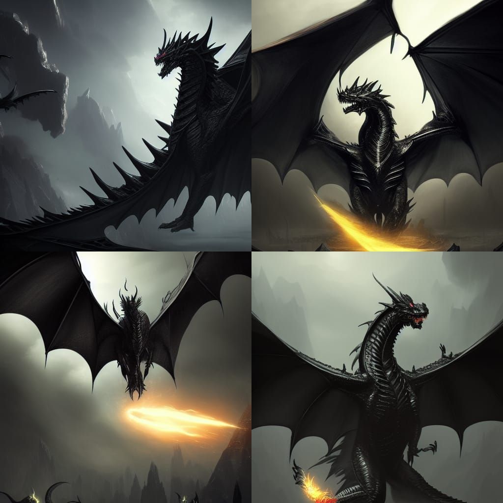 More black dragons haha
