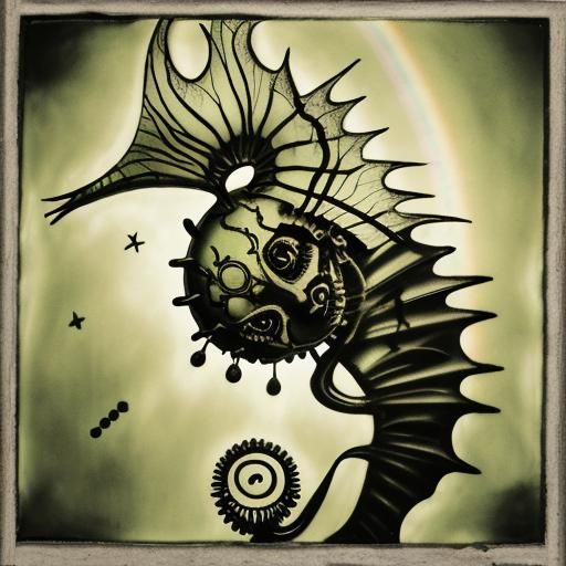 🦢🐫🦘cute unknown creature Gustav Klimt Claude Monet Paul Klee