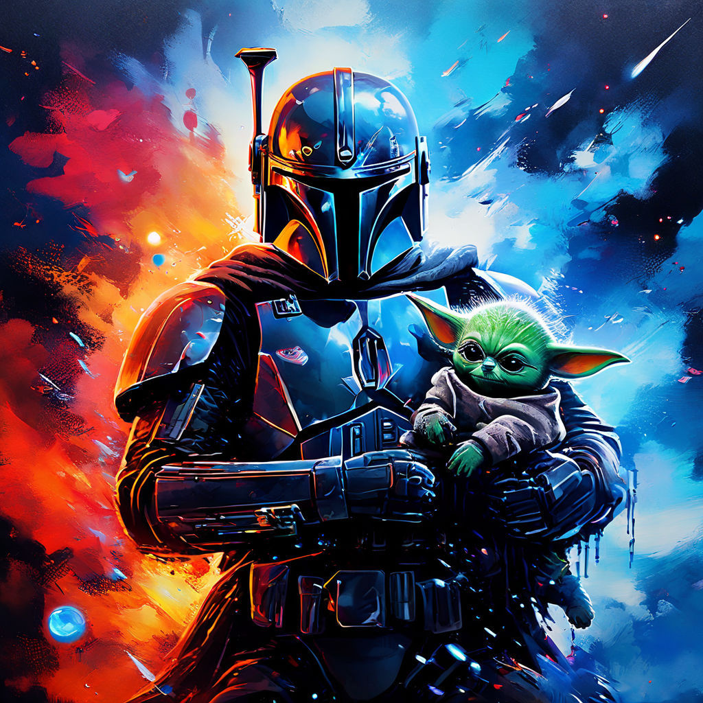 The Mandalorian and Baby Yoda