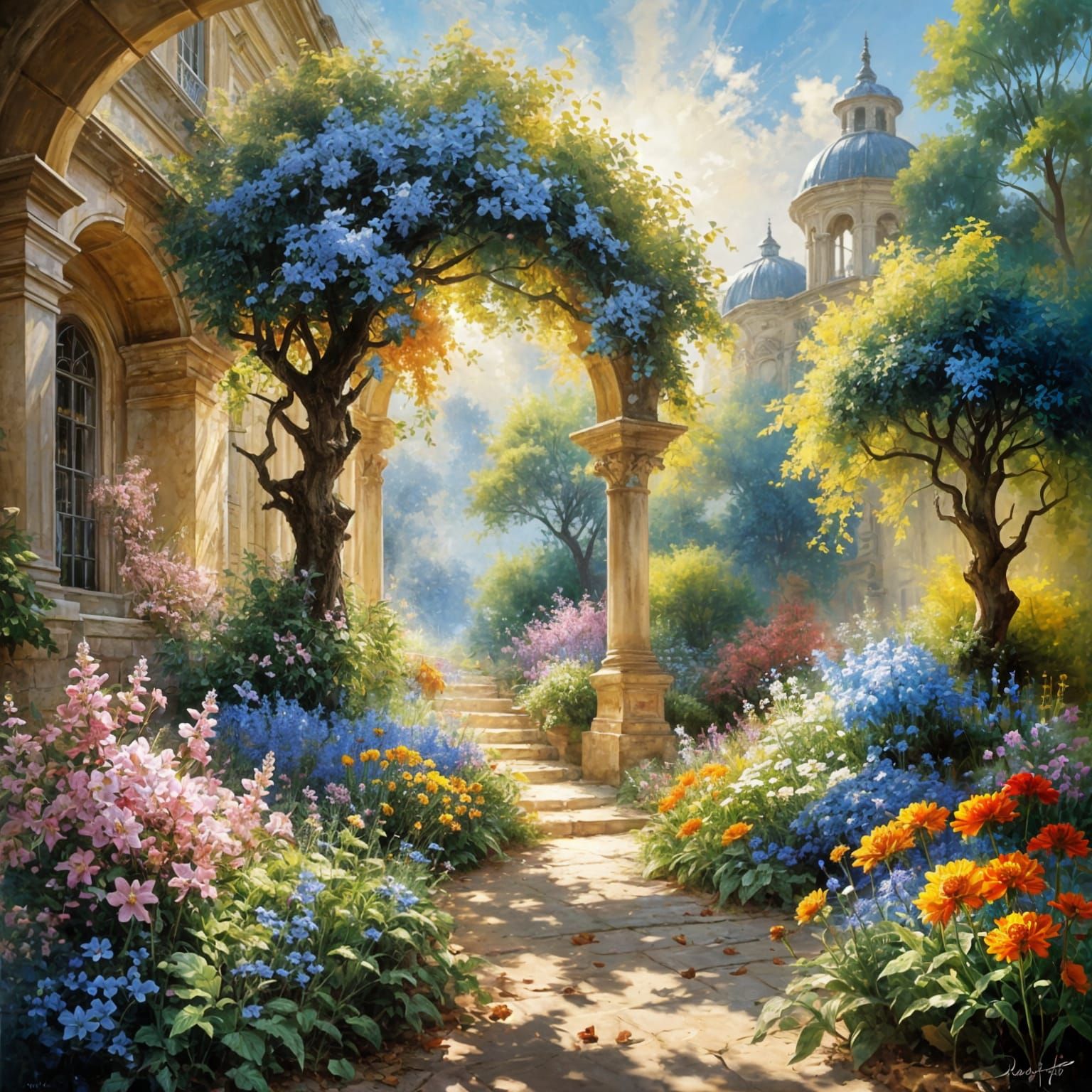 The secret garden  by @Terra