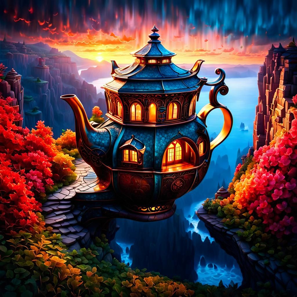 Teapot Home.  by @Sinagann