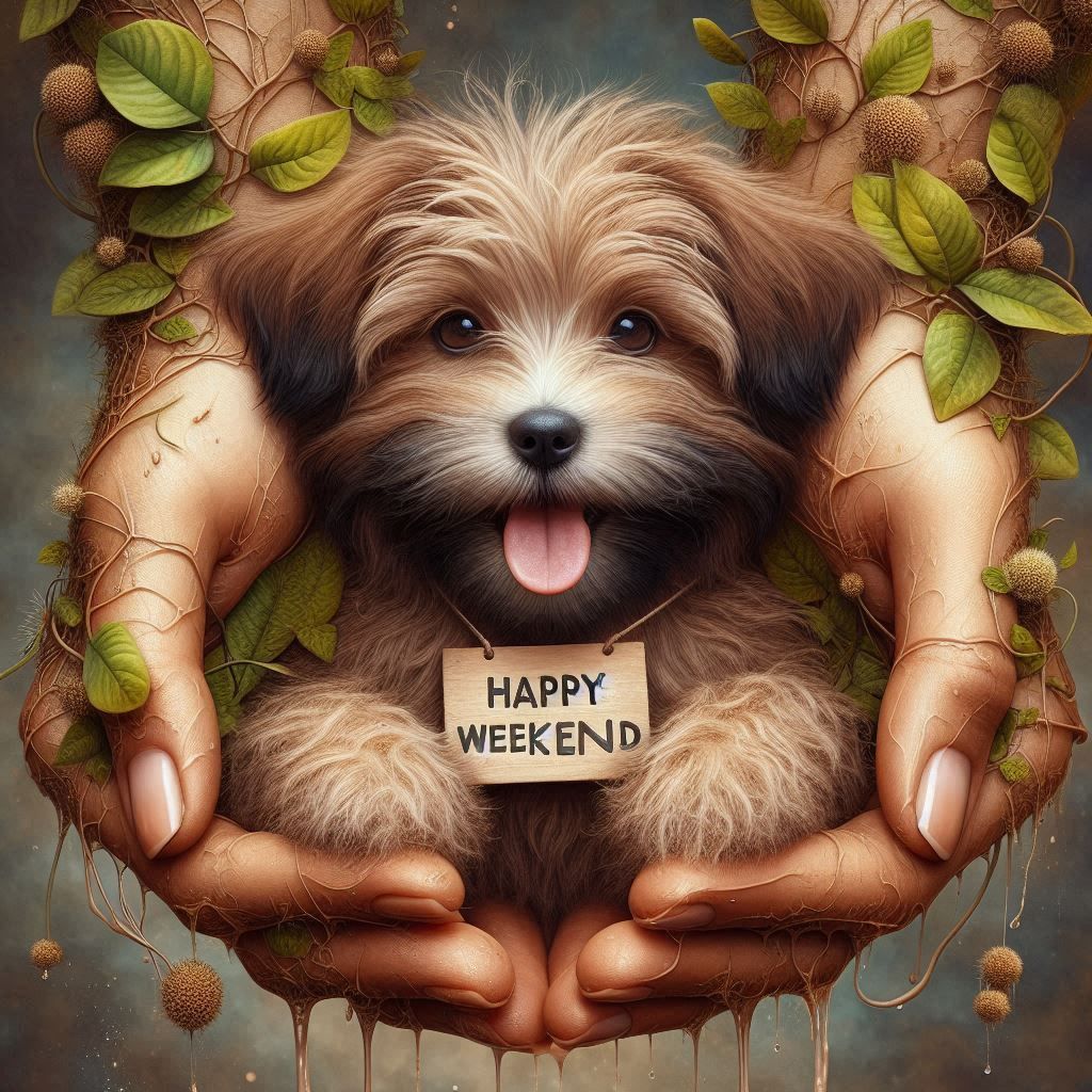 Happy weekend 😊😊👍🐶