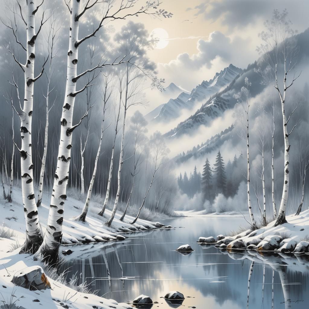 Winter Solitude   by @LyndanLeeAnn