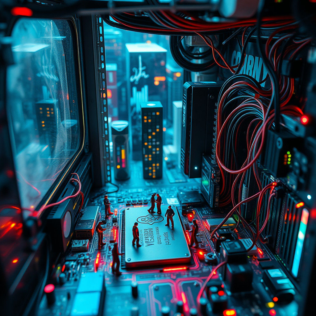 Inside a Computer    by @sasha