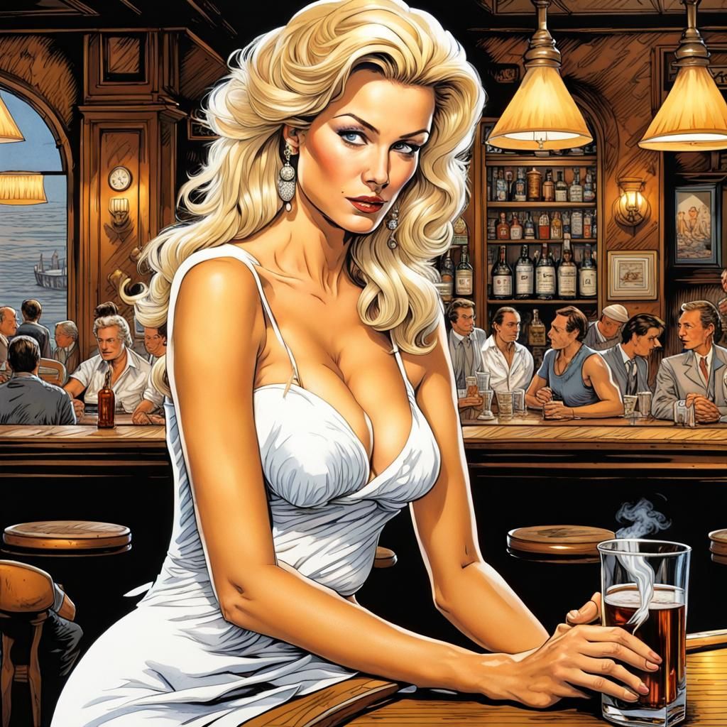 The most beautiful young blonde Alison Doody as Elsa Schneid...