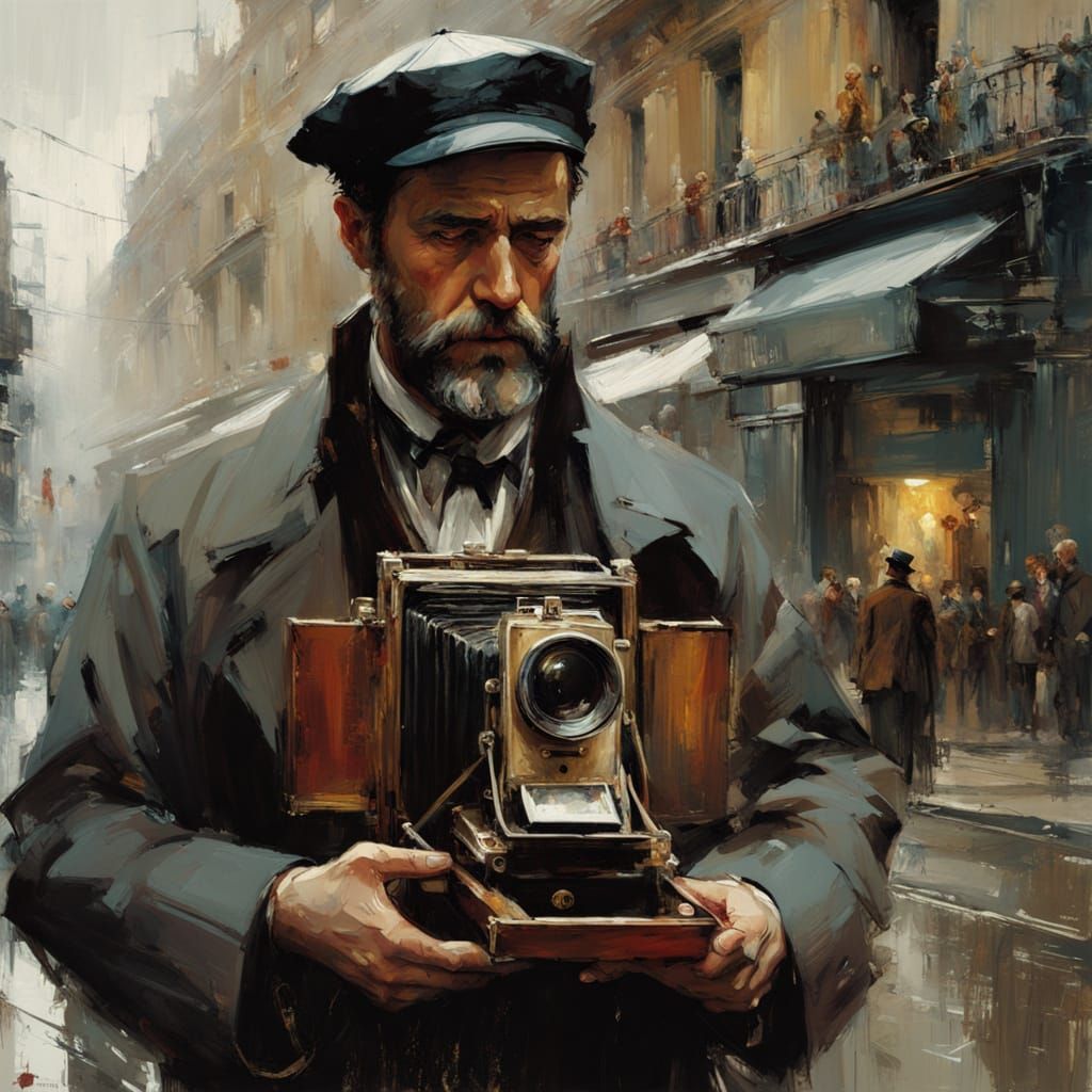 Vintage-style  by @brush_weing