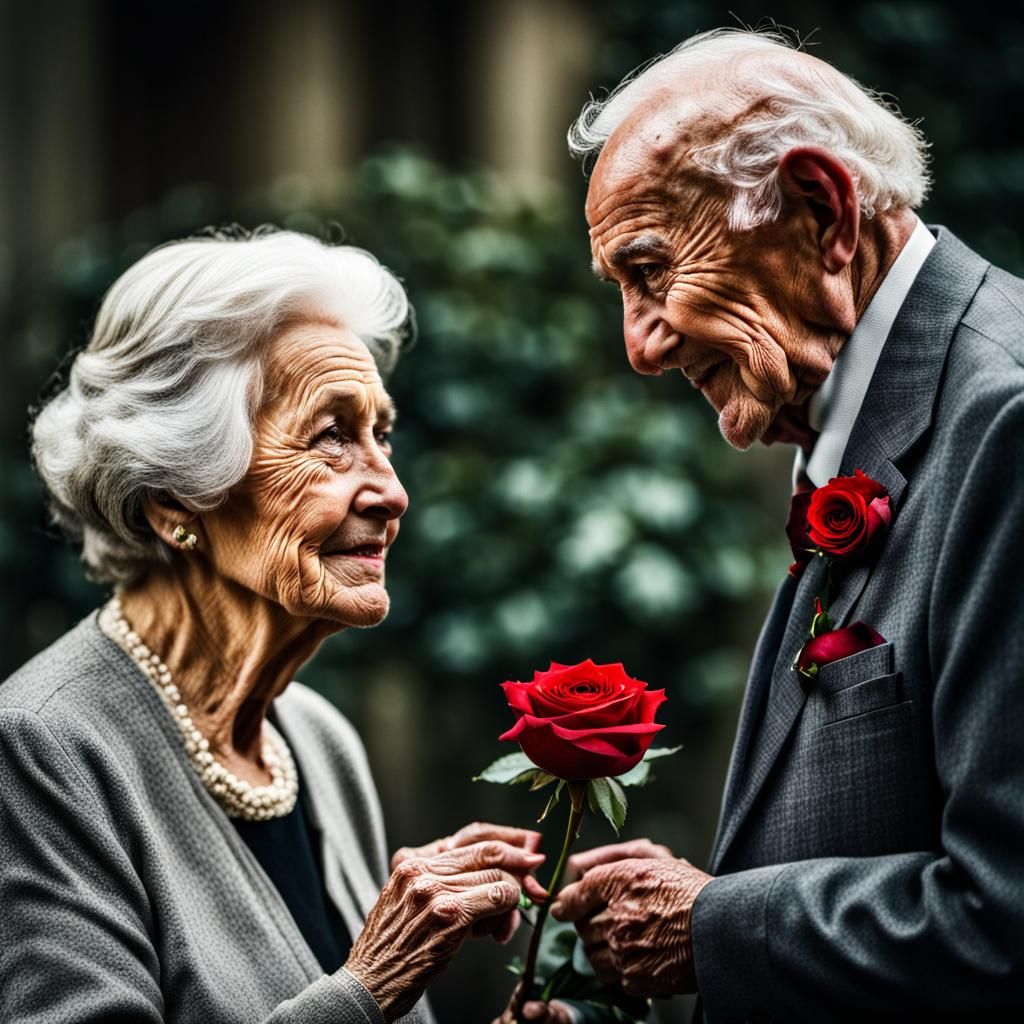 It's never too late for love  by @ArtByAj