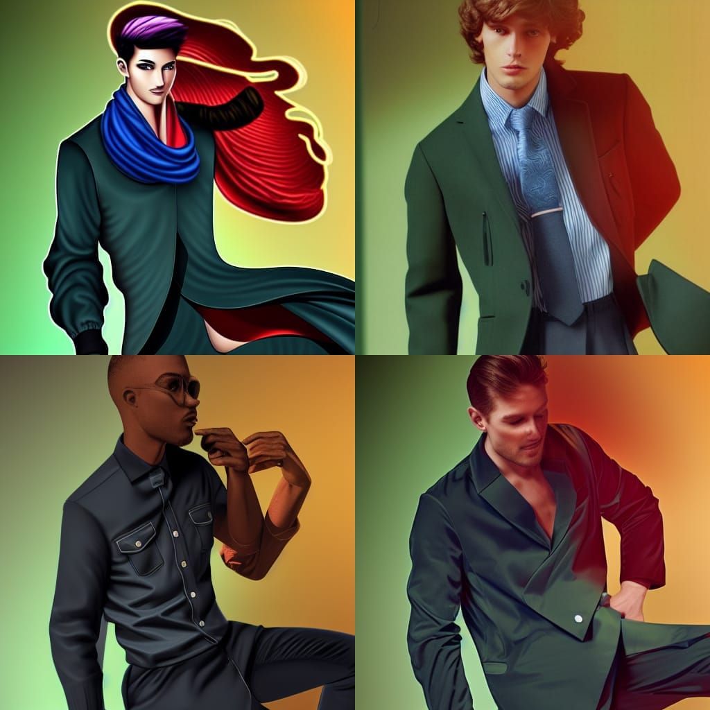 Make his clothes modern day