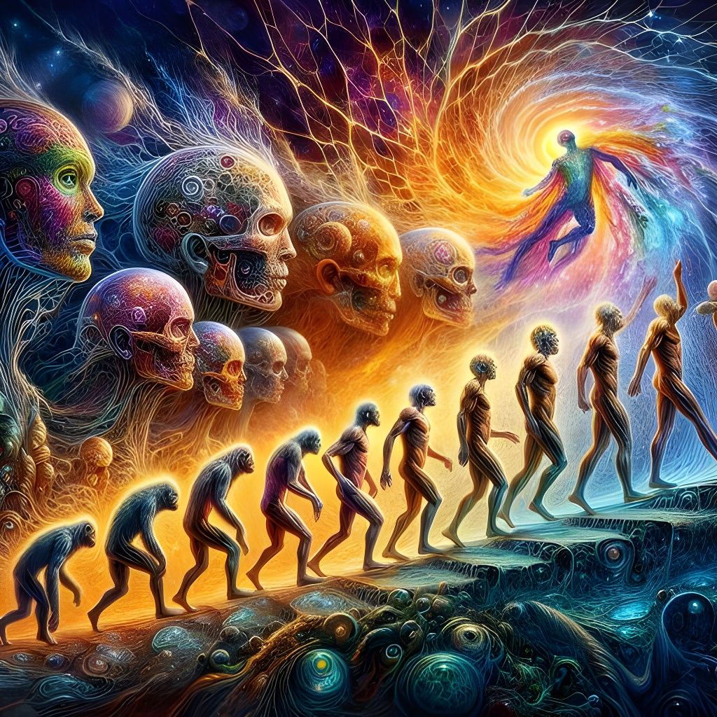 Evolution Of Human Consciousness   by @Averoho