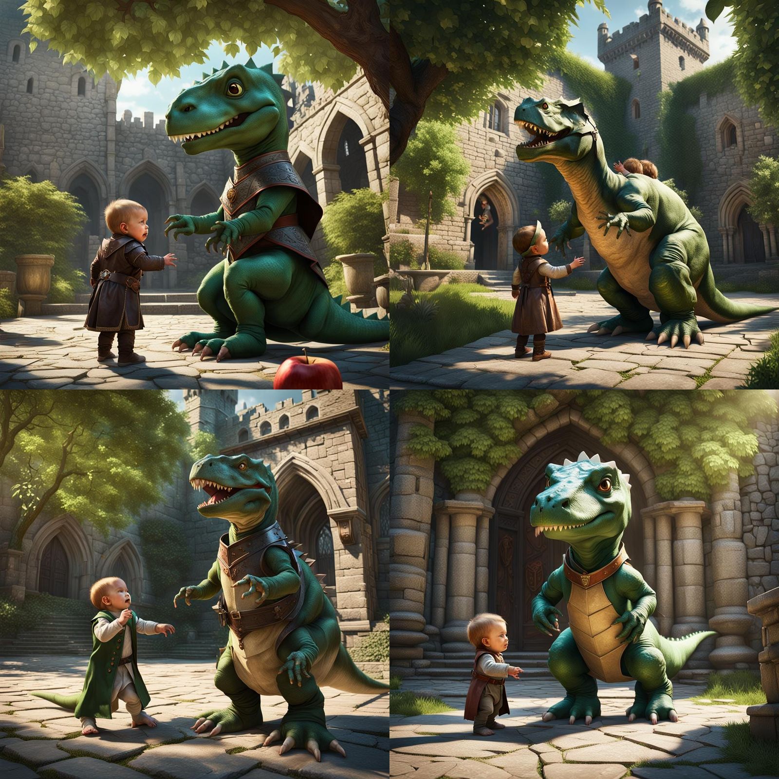 Dinosaur pet