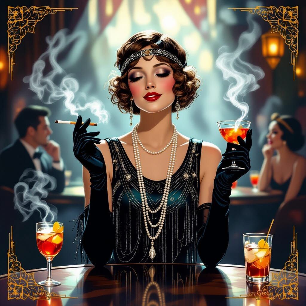 Speakeasy   by @Arisiin