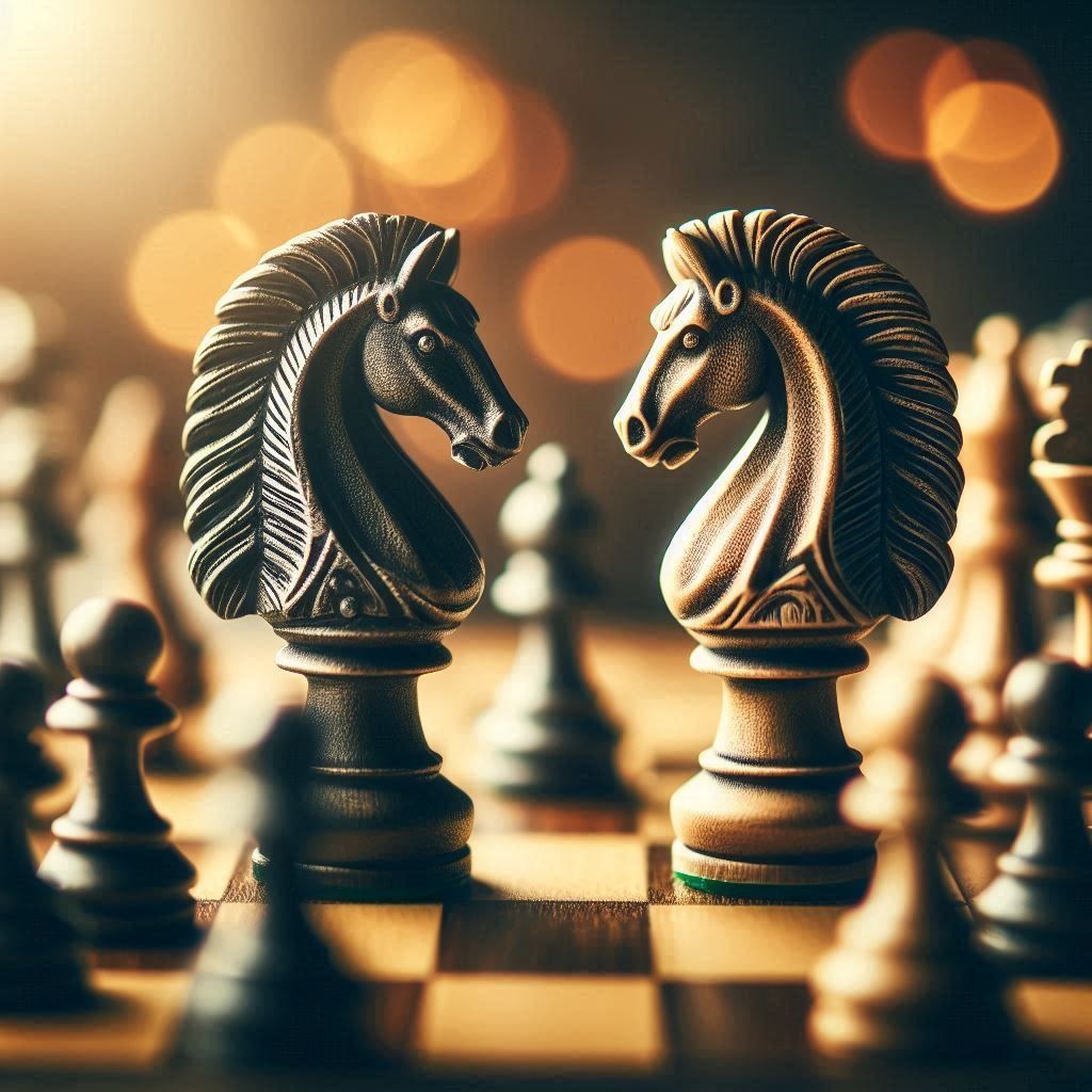 “Magical Chess: The Clash of the Knights”