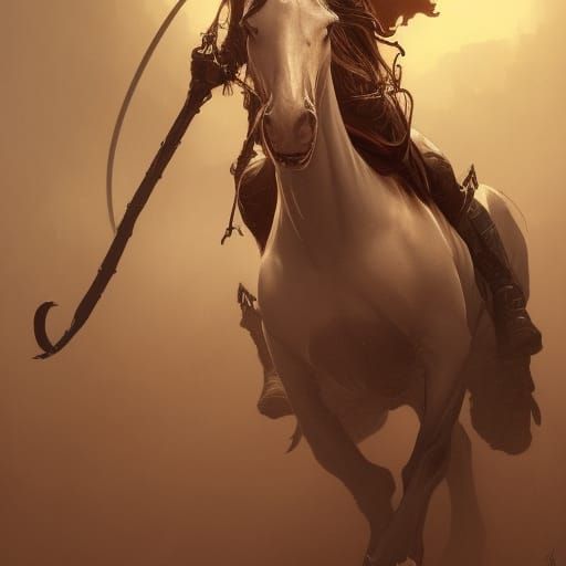 Death rides a pale horse