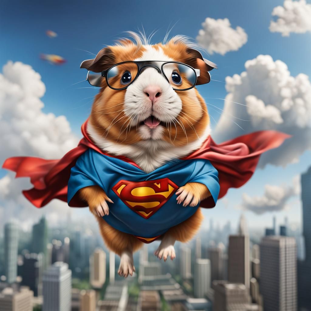 Super Guinea Pig  by @Thomas