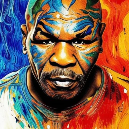 MIKE TYSON - AI Generated Artwork - NightCafe Creator