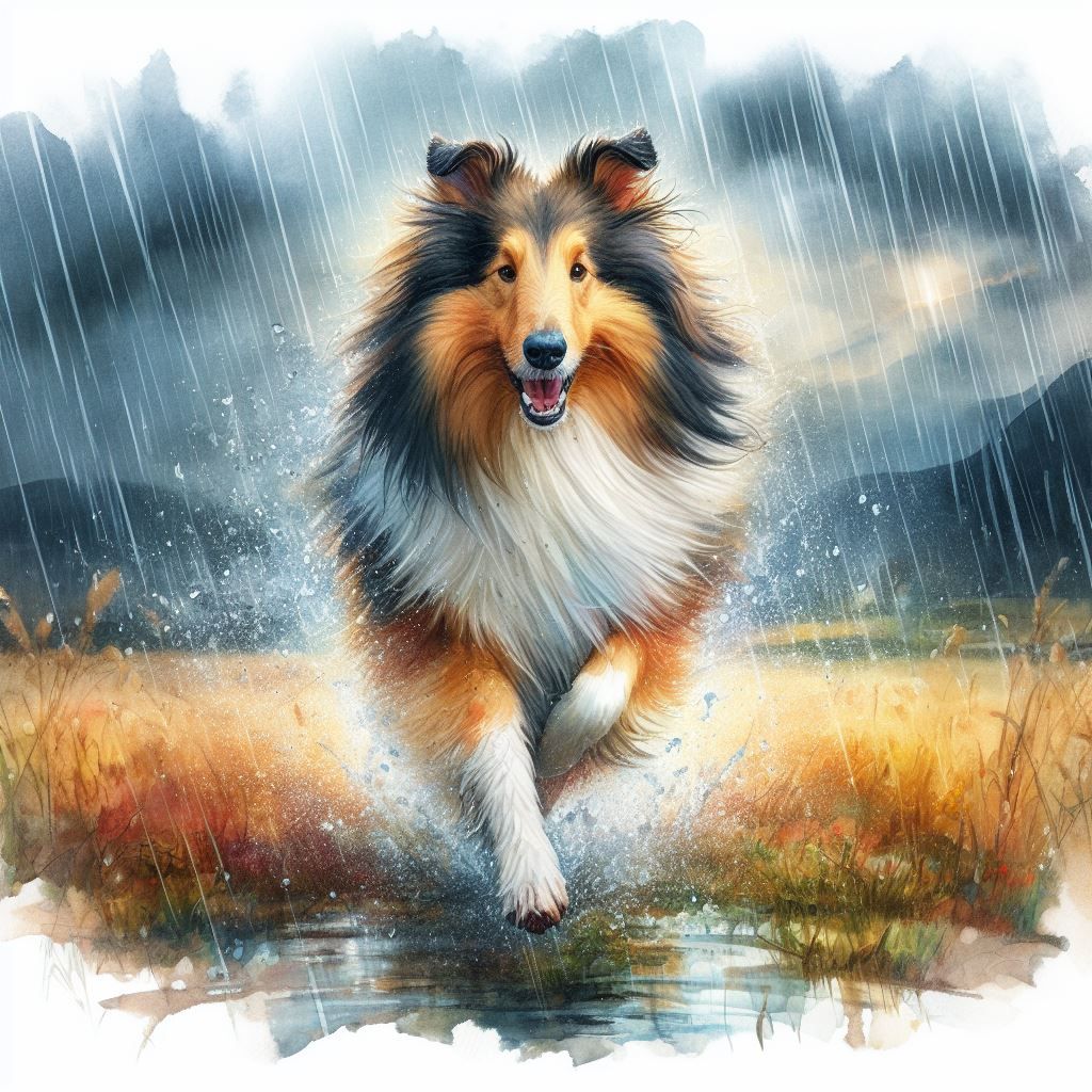 Adorable Collie