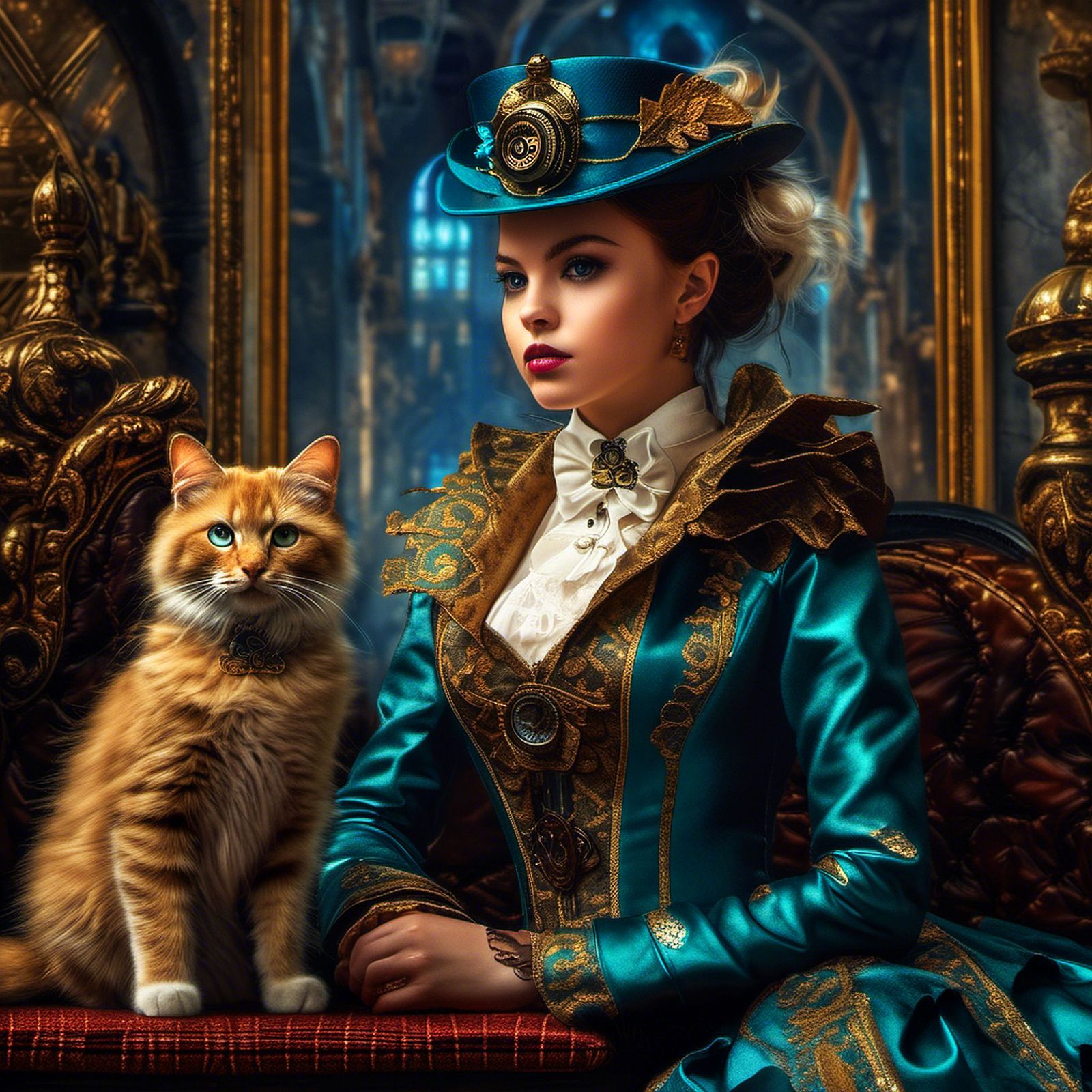 MY CAT SAVE MY LIFE ONCE, THERE WAS A MOUSE IN THE HOUSE, YO...