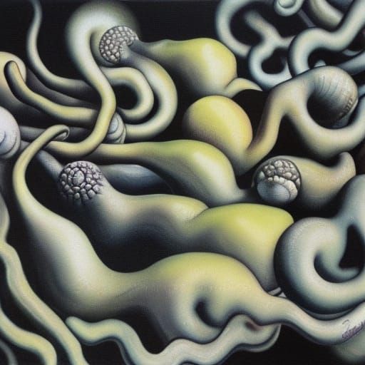 Snails drawn by Junji Ito