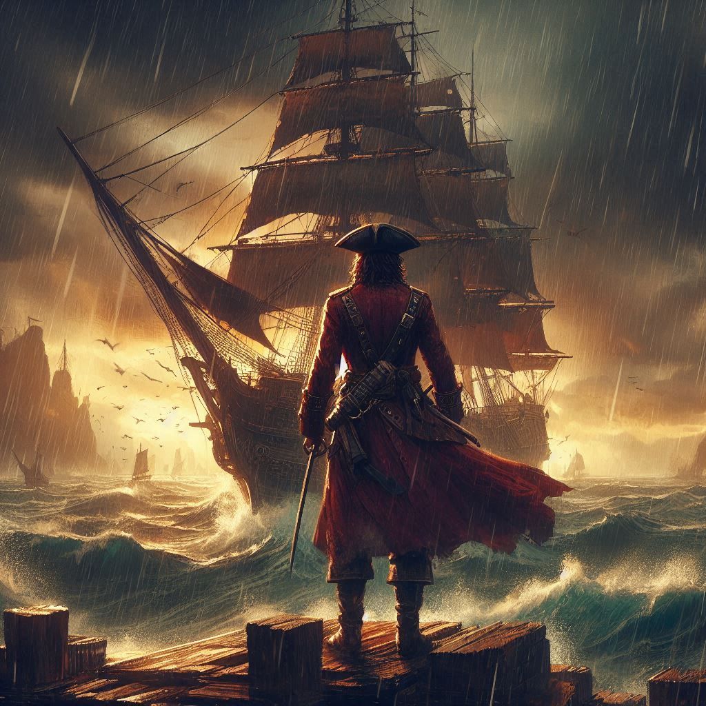Pirate in the Storm