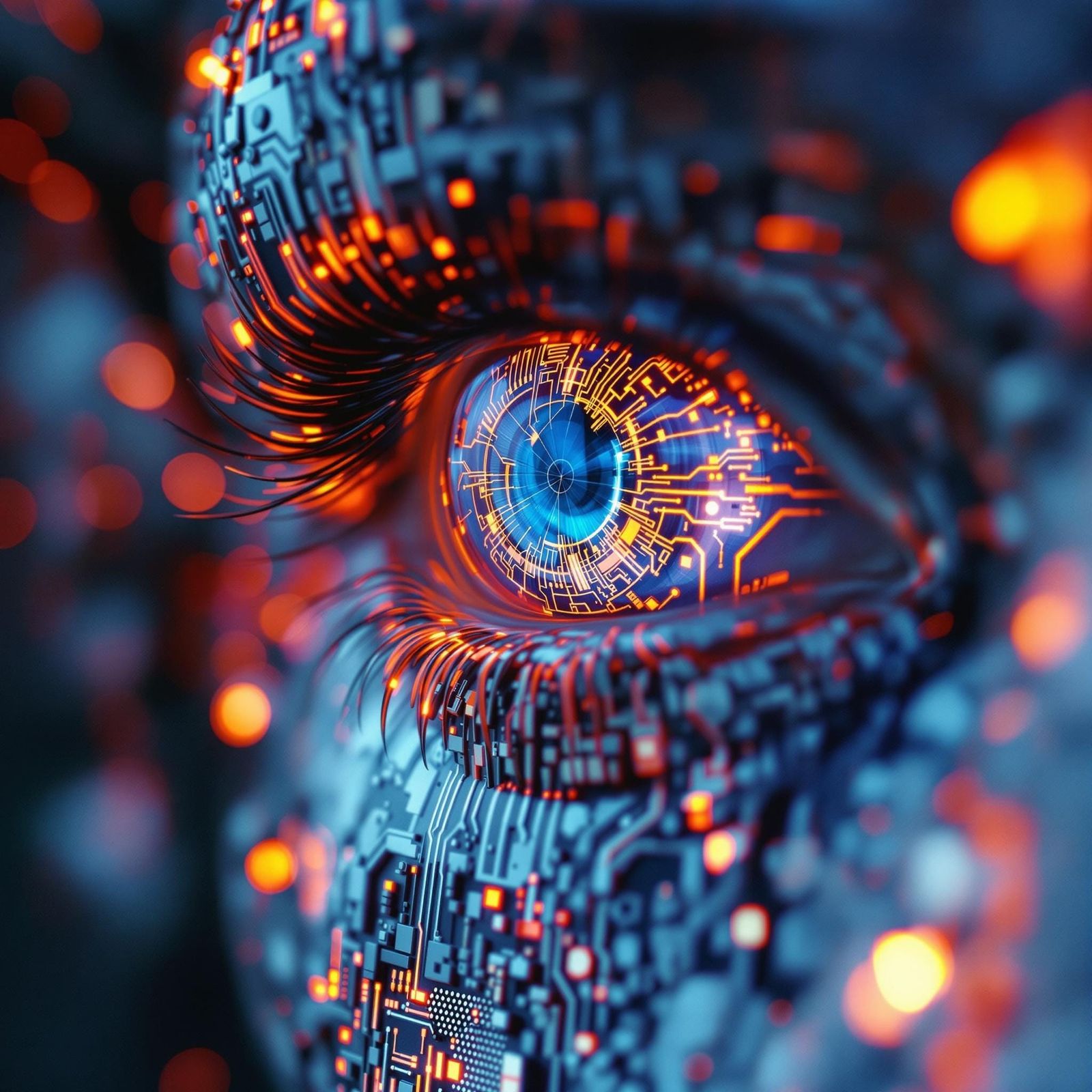 Close up sci fi cinematic shot of techno-organic phantom construct with a surreal sci-fi sleek mechanical ...  by @morr5750