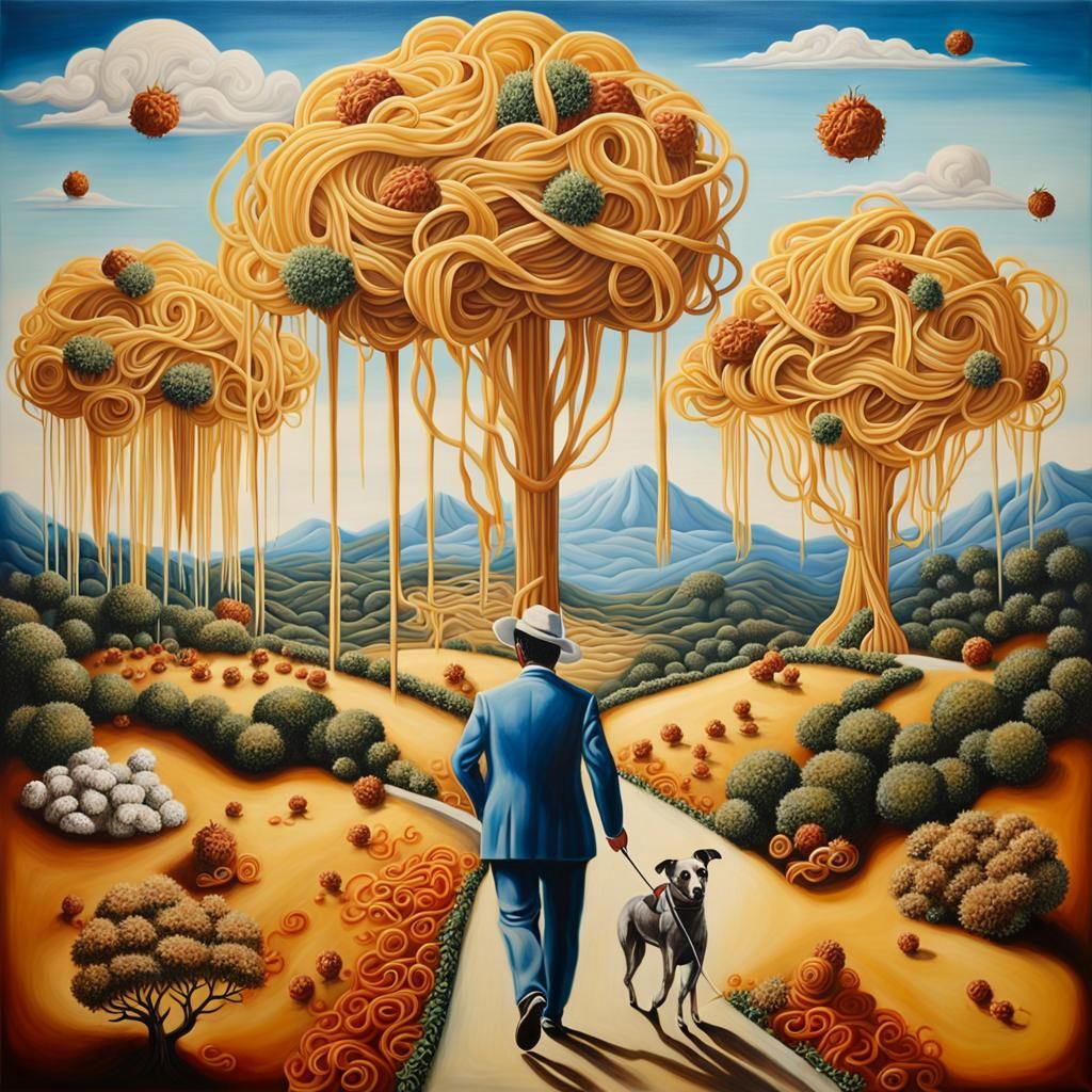 Spagetti land!  by @Weird Jimbo