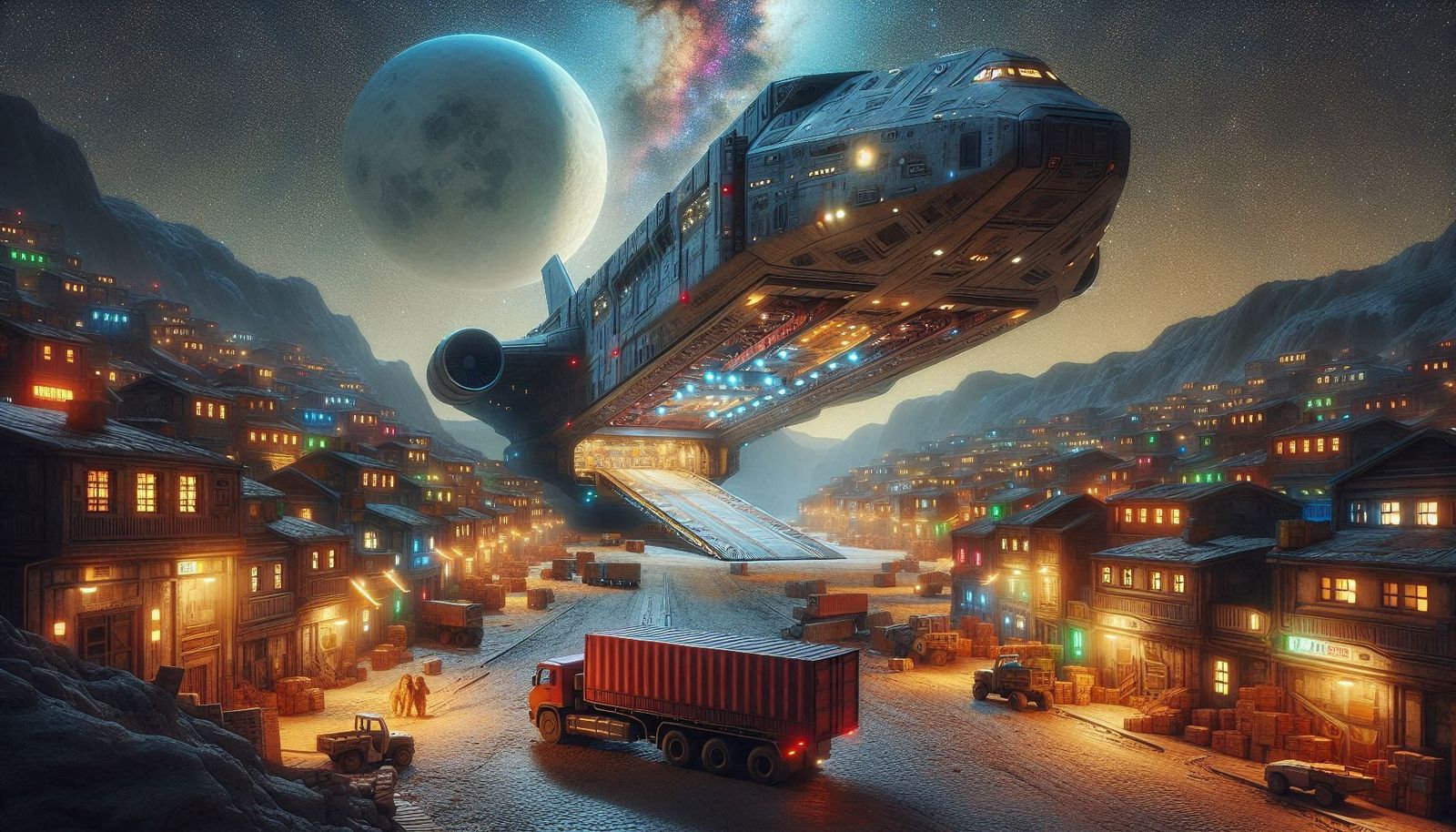 Supplying the Outter Rim Planets