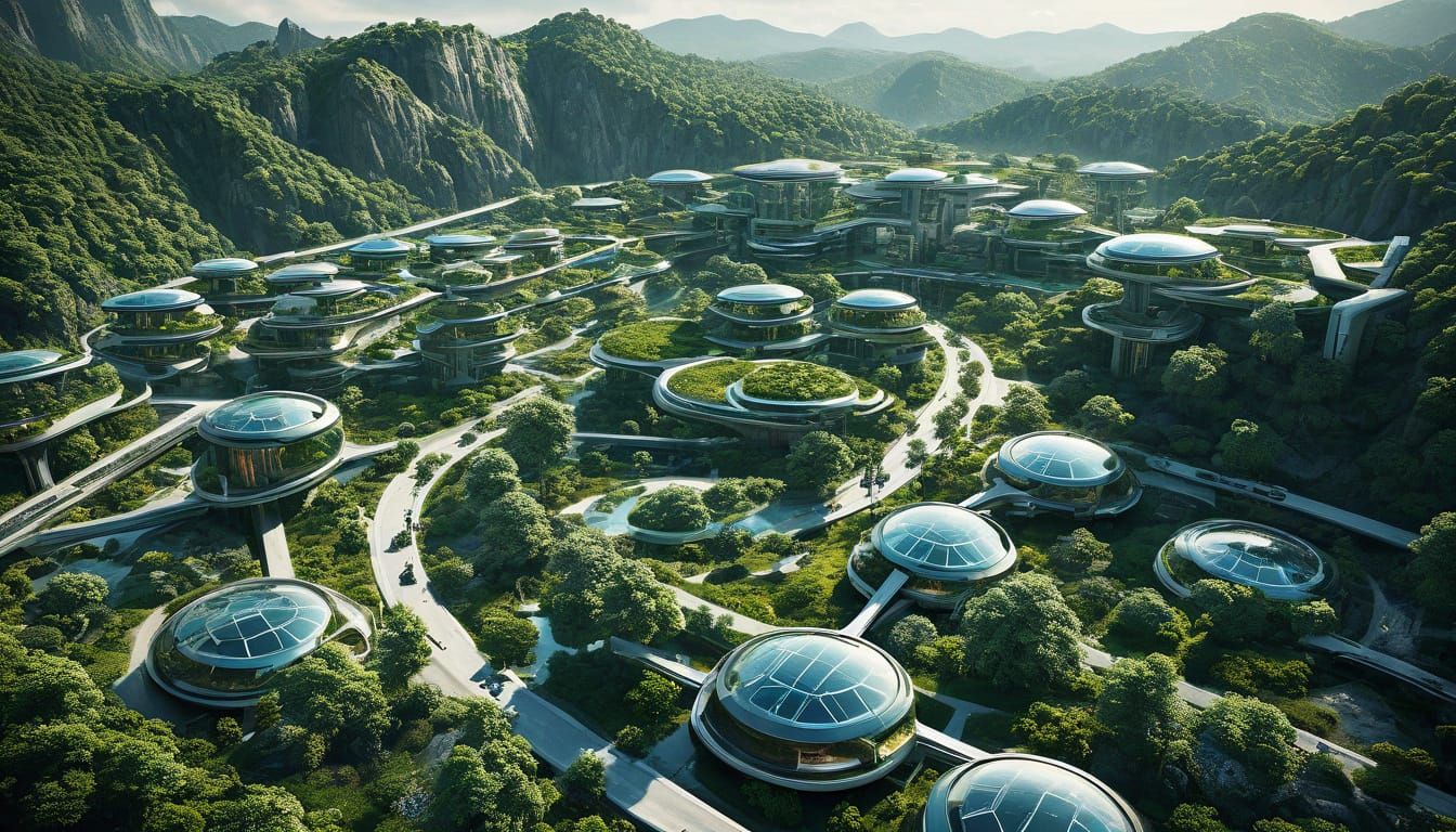 Hidden City among Nature