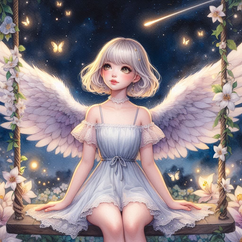 Wish Upon a Shooting Star - Inspired by @Angel-