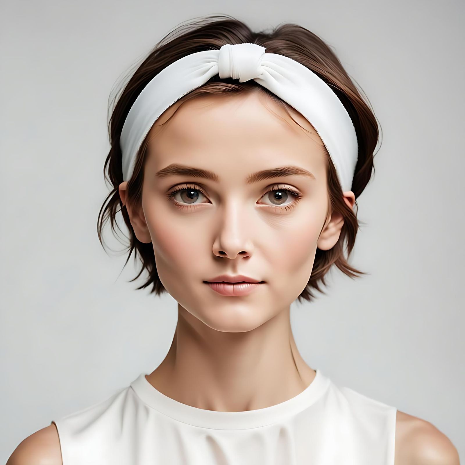 a-brown-short-haired-woman-in-white-ai-generated-artwork-nightcafe