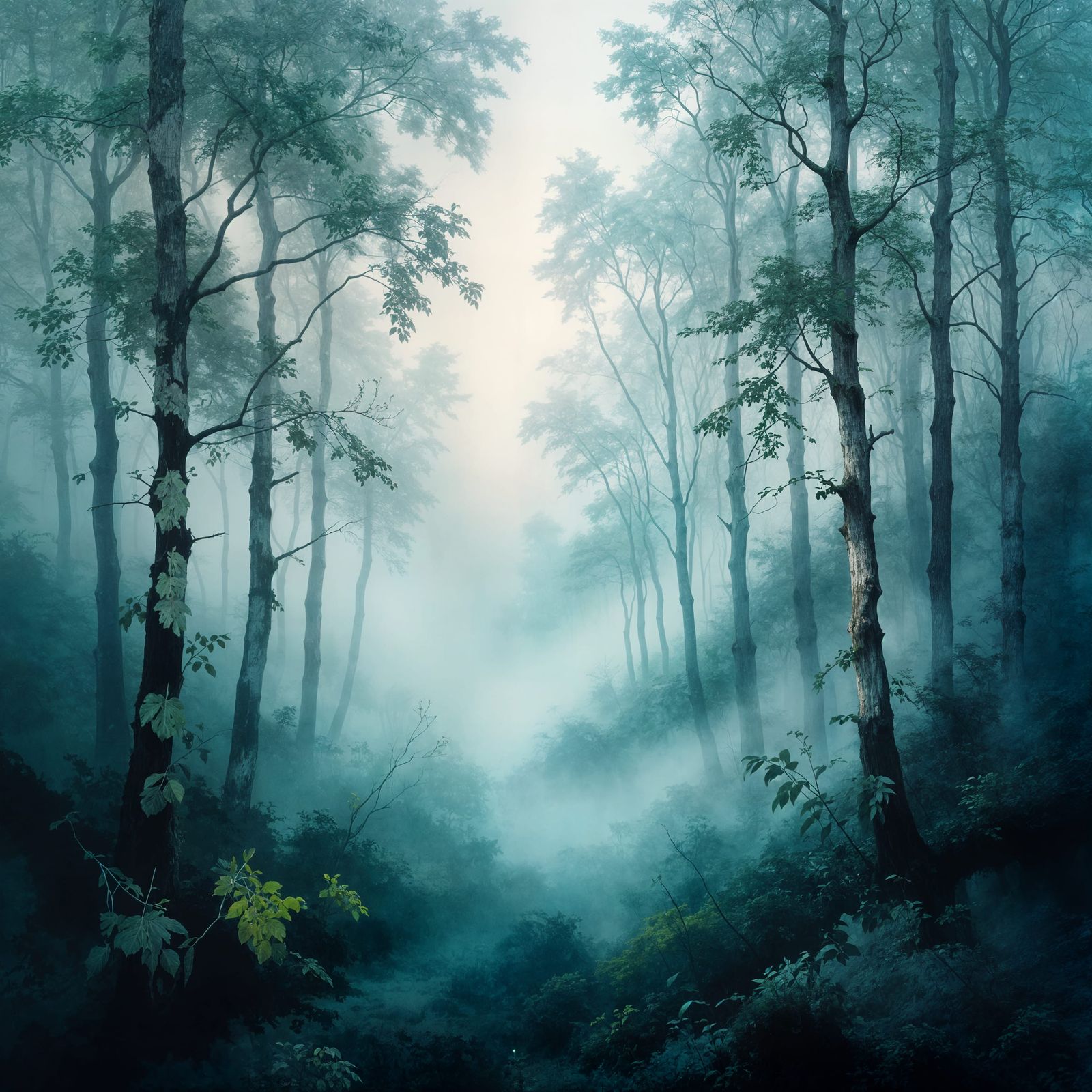 "A profound and evocative oil painting, utterly devoid of any text, logos, or discernible figures. This ...  by @yisrali-geae