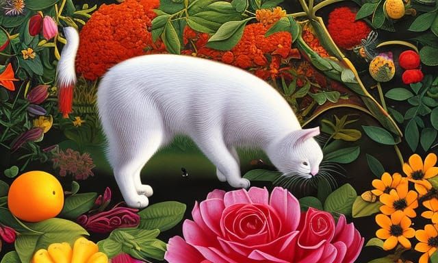 Spring as giant kitty 3