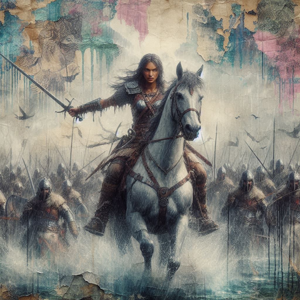 THE BATTLE HAS BEGUN AND WE FOLLOW HER LEAD