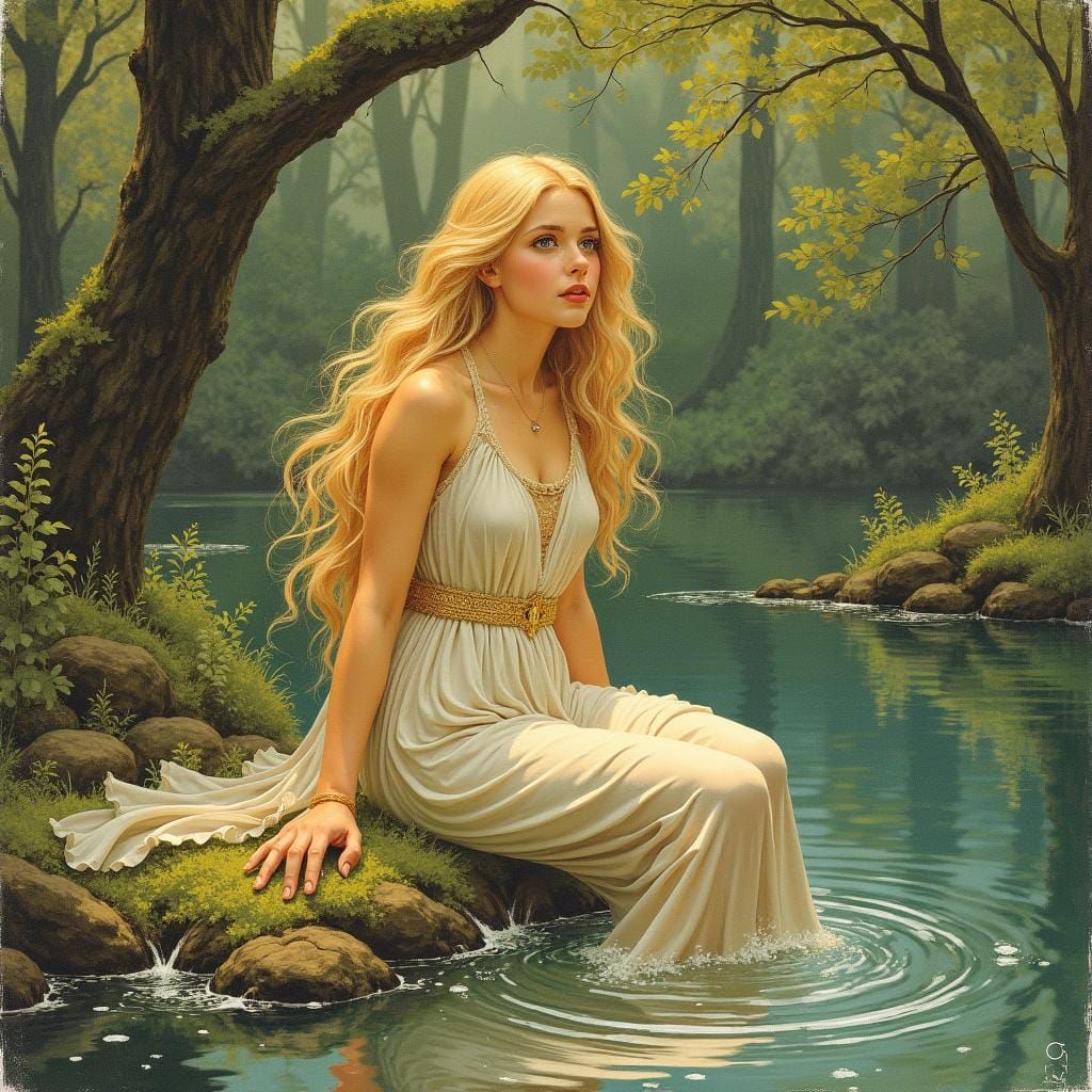 In Stillness She Awaits: A Love Rooted in Eden