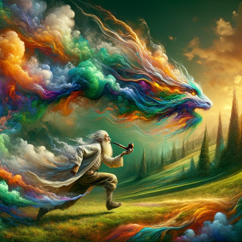 Chasing the Dragon  by @Ace Ingle Poot