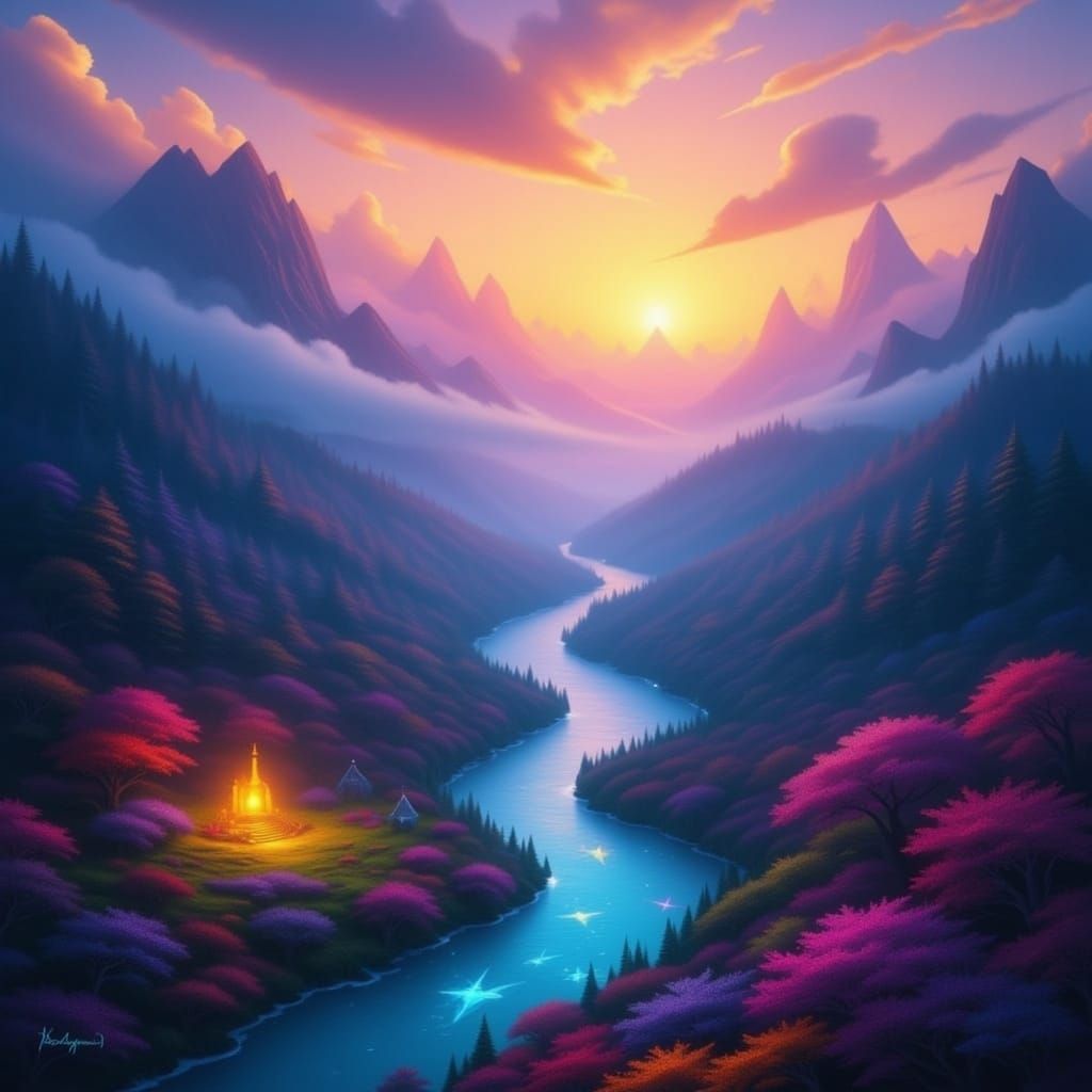 <lora:Kahun:1.0> Berge