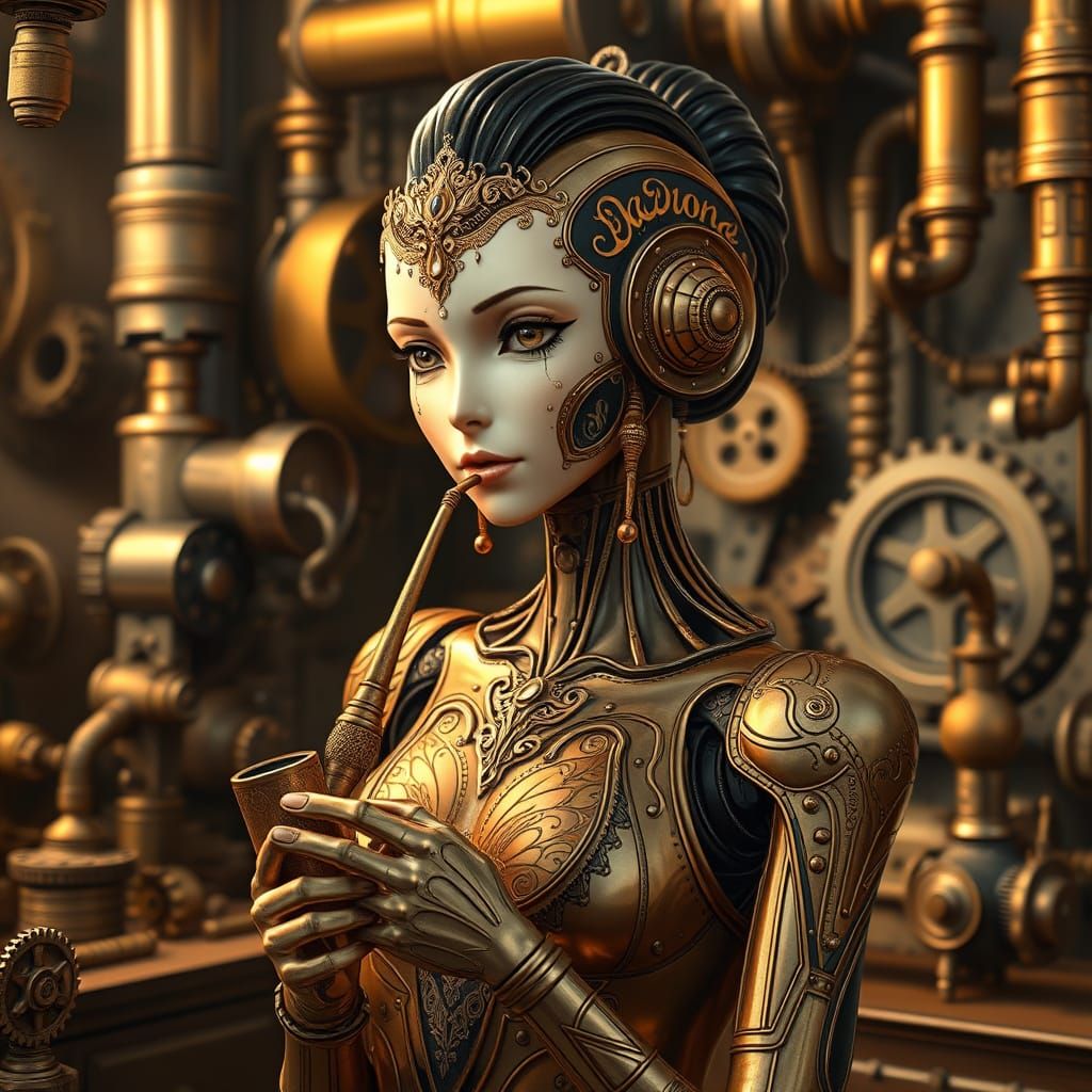 steampunk engineering  by @Michael Lionkiss
