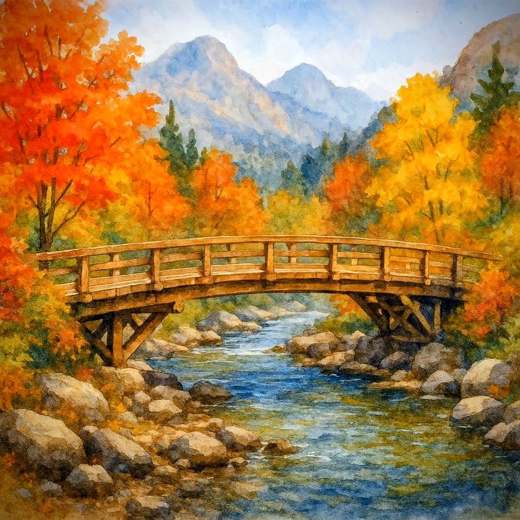 Autumn Bridge