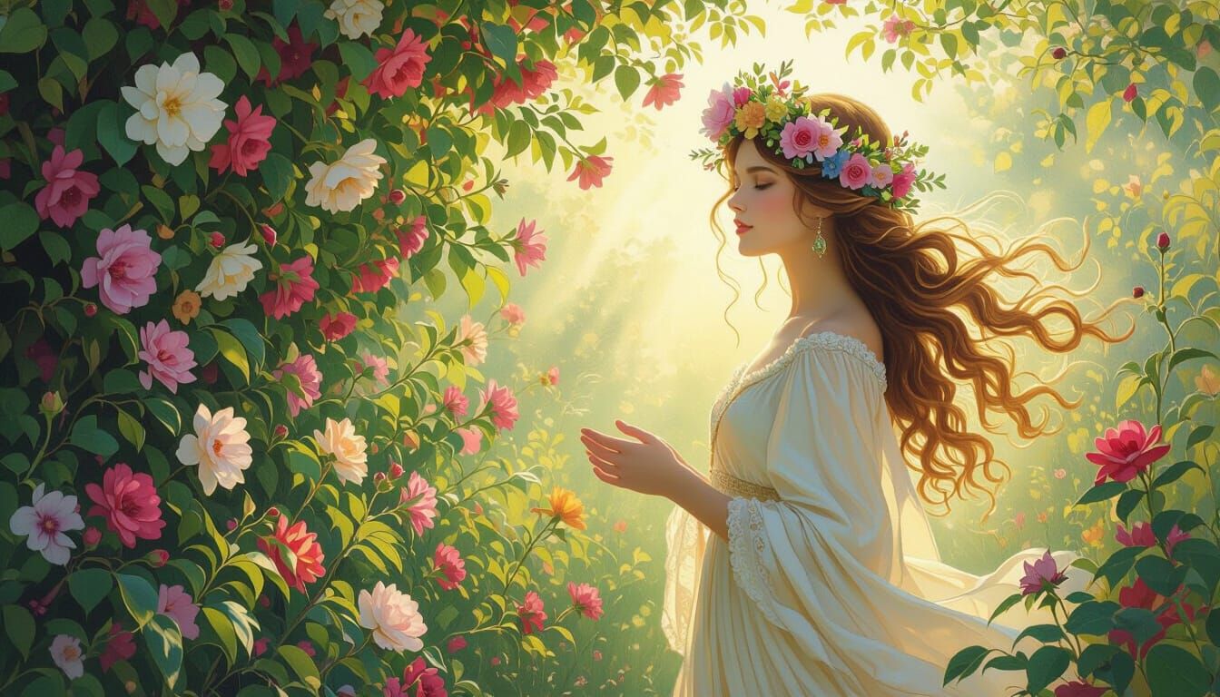 If there's a bustle in your hedgerow, don't be alarmed now, It's just a spring clean for the May queen