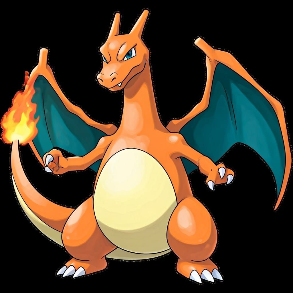 A Charizard from Pokémon   by @Unwanted