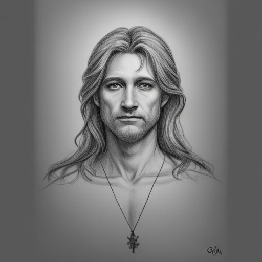 a drawing of god AI Generated Artwork NightCafe Creator