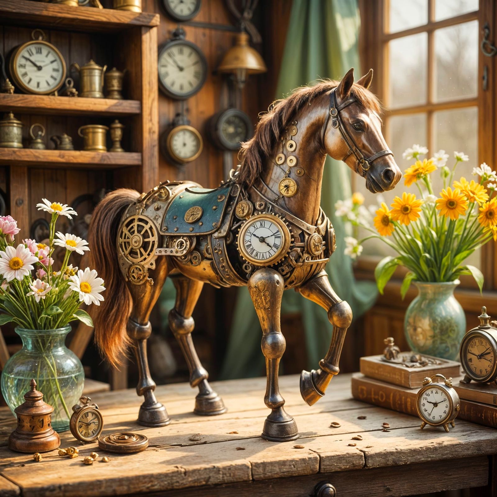 The miniature horse  by @Paige