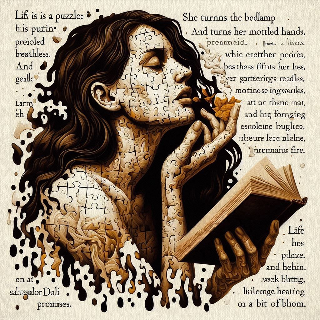 Aunt Eudora reads a Harlequin romance