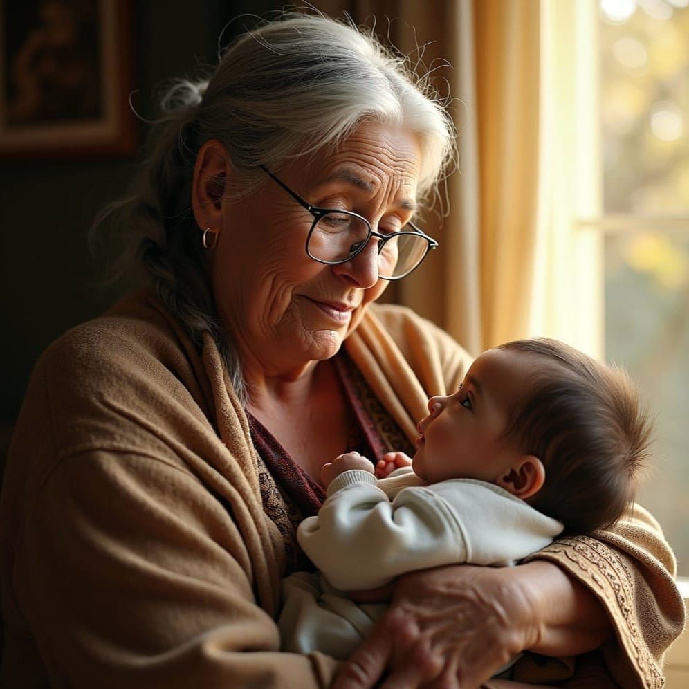 Grandmother  by @FABIOLA