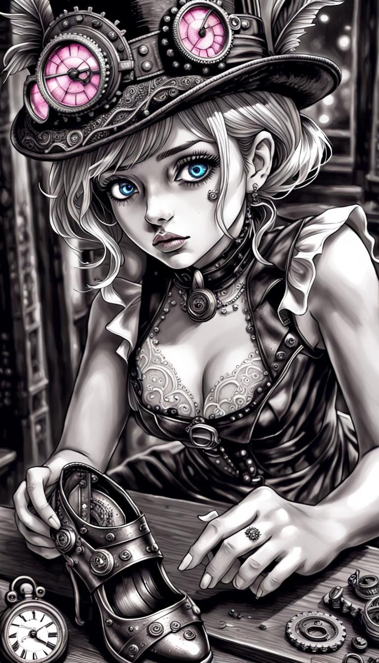 Cinderella and the shoemaker  by @Gally_JBG