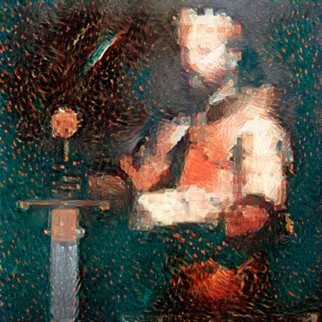 Self-portrait à la van Gogh