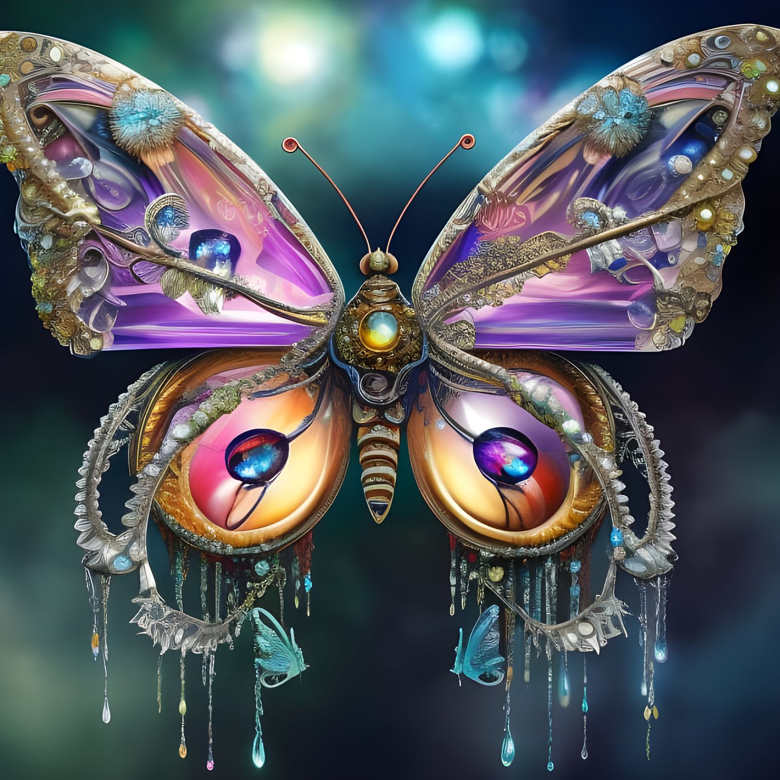 The Magic in a Butterfly  by @Wandelfalke -